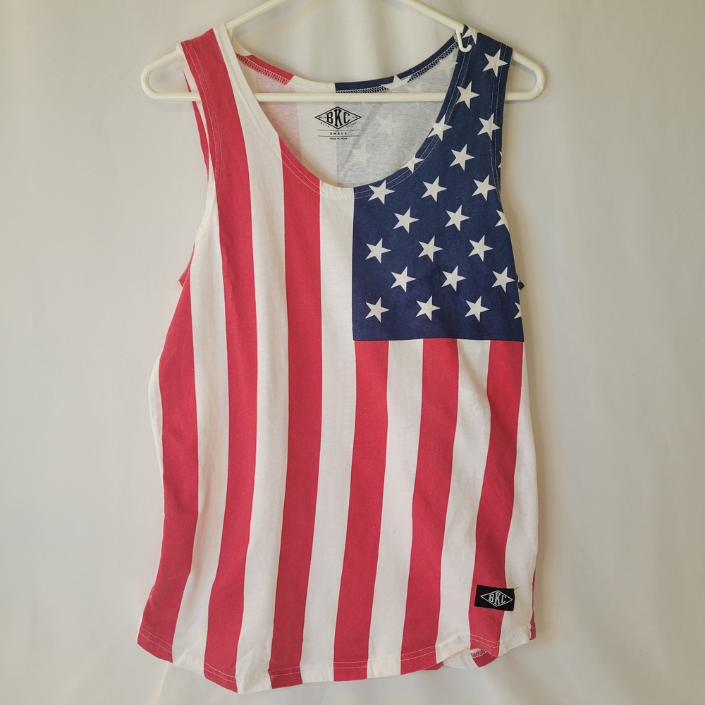 American Flag Tank Top